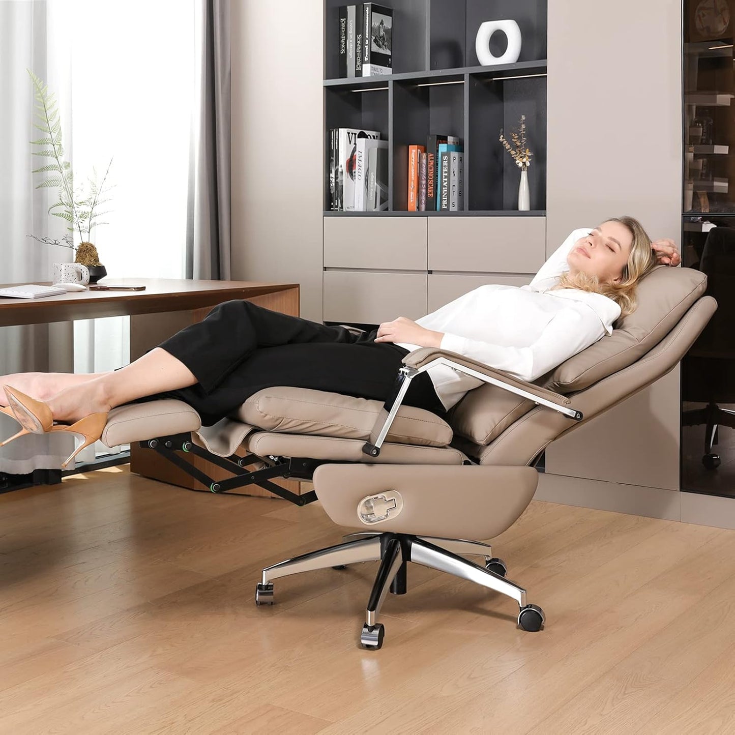 Ergonomic Executive Office Chair Big and Tall Reclining Office Chair