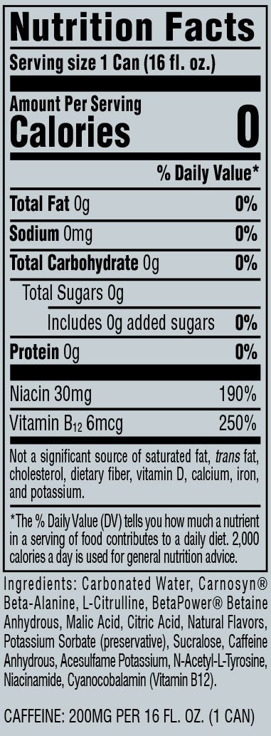 Cellucor C4 ENERGY Performance Energy Drink RTD Zero Sugar (473ml x 12 Cans Carton)