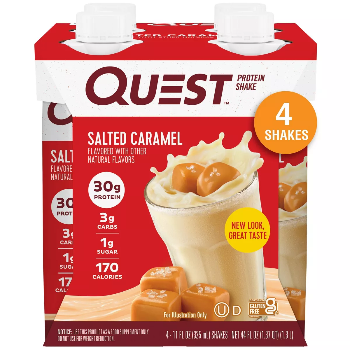 Quest Nutrition Ready To Drink,  (325ml x 4 per pack)