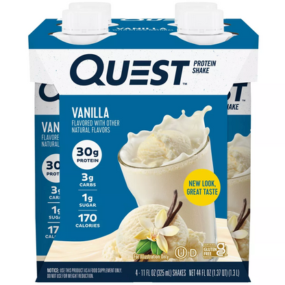 Quest Nutrition Ready To Drink,  (325ml x 4 per pack)