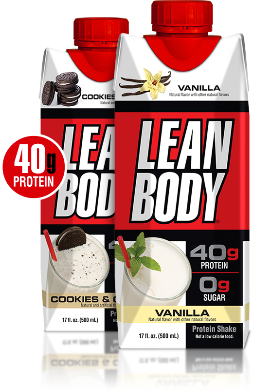 Labrada Nutrition Lean Body RTD 40grams Protein Shake, 12 x 500 ml carton